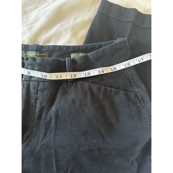 Eddie Bauer Blakely Fit Black Straight Leg Pants – Size 8 - Picture 3 of 7